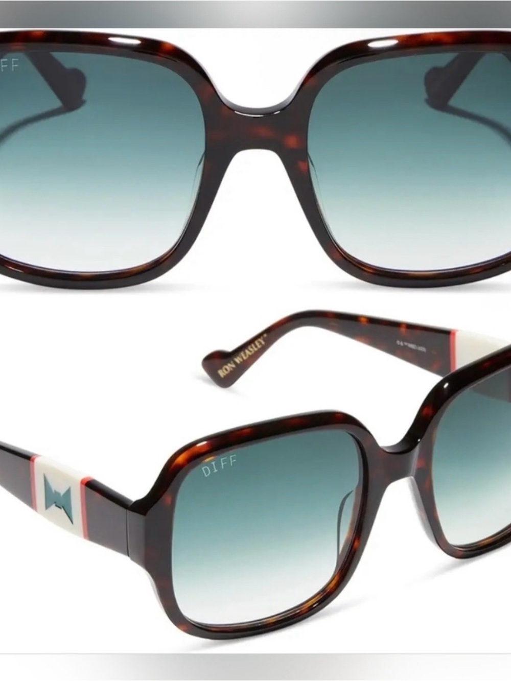 Diff Eyewear Tortoiseshell Sunglasses Yule Ball